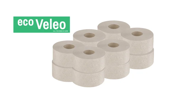 JUMBO Papier grau 100 m Veleo eco – Bild 2